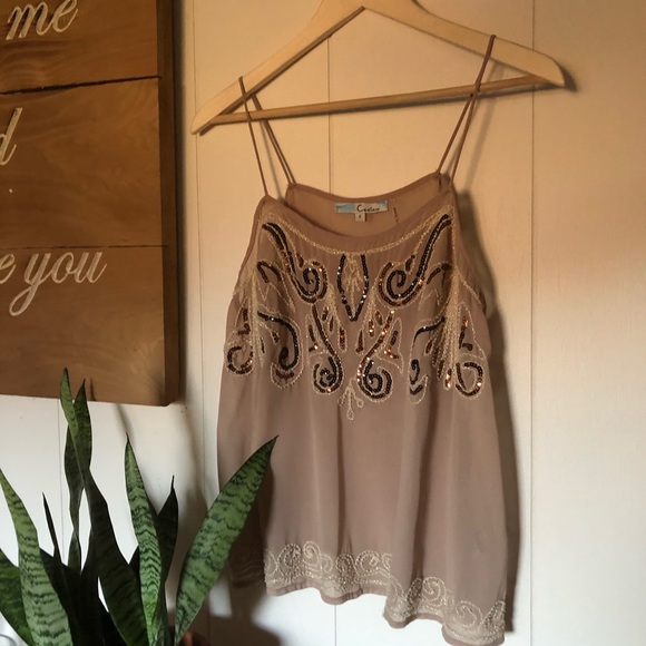 Boho Embroidered Tank - Picture 4 of 8